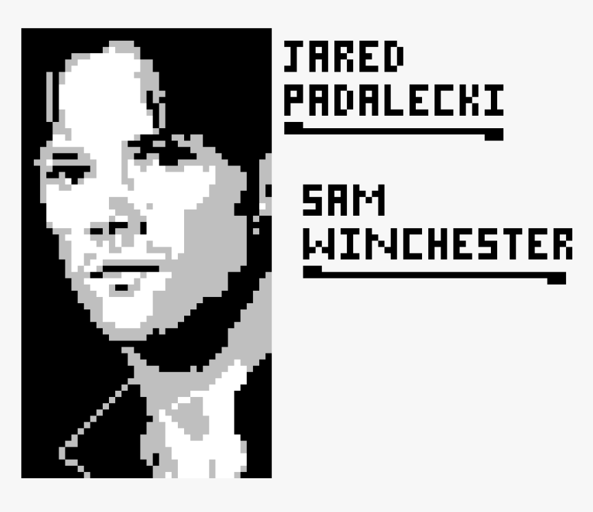 Jared Padalecki Pixel Art, HD Png Download