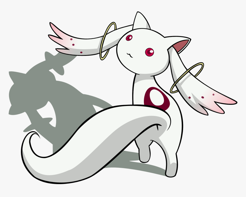 Make A Contract With Me Kyubey, HD Png Download