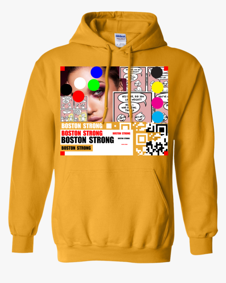 Air Jordan Hoodie Yellow, HD Png Download