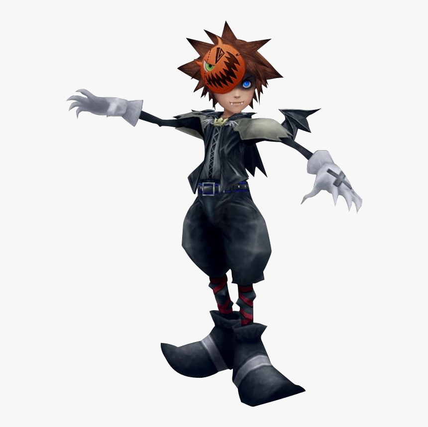 Kh2 Halloween Town Sora, HD Png Download