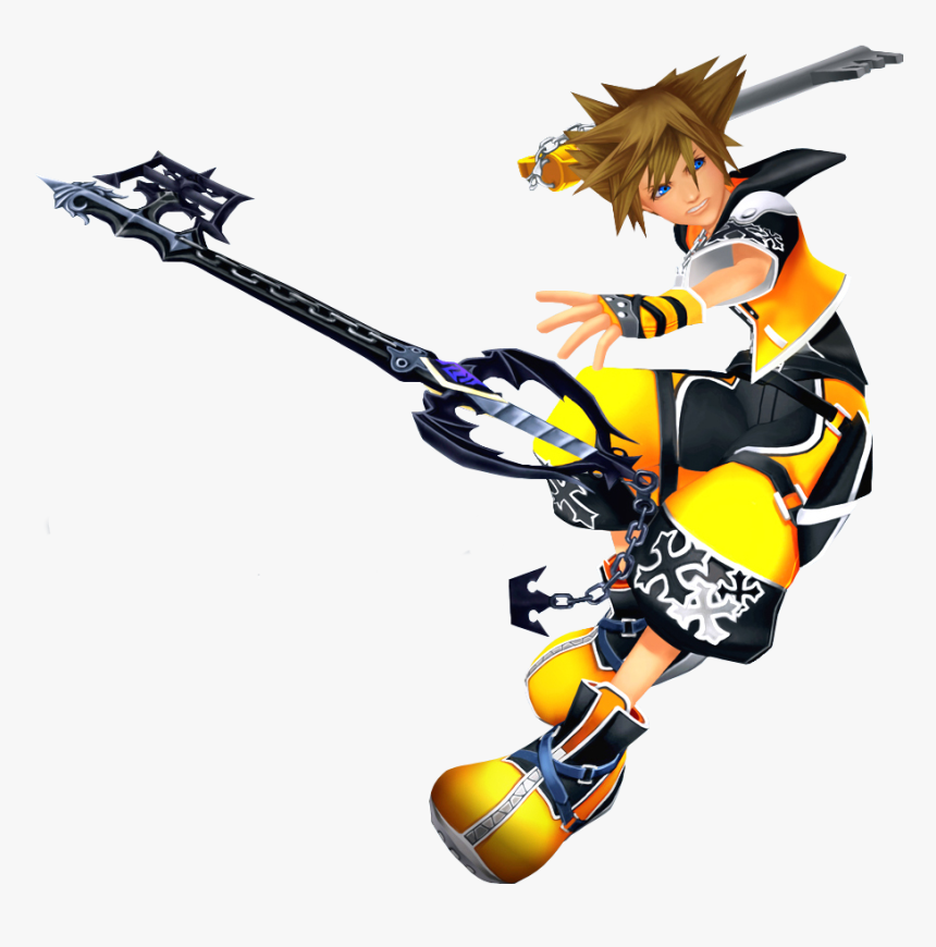 Kingdom Hearts 2 Valor Form Sora, HD Png Download