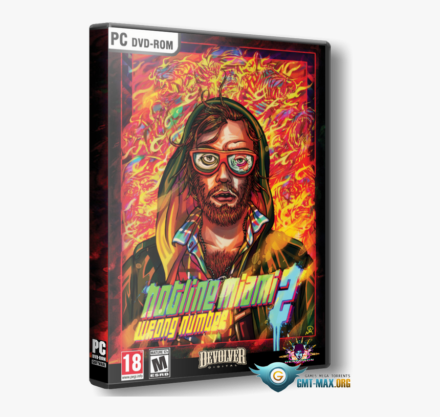 Hotline Miami - Hotline Miami 2 Wrong Number, HD Png Download