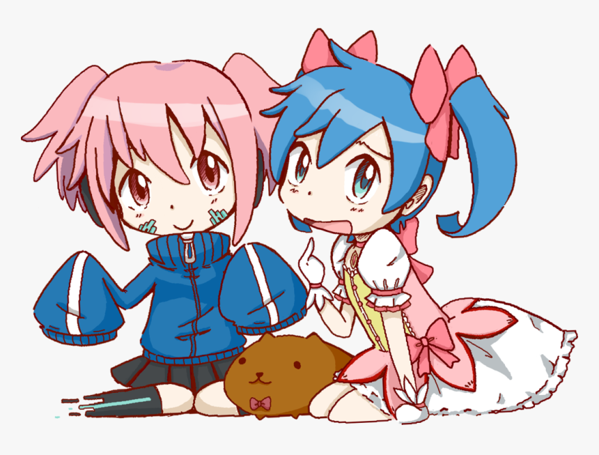 Mato And Madoka Swap - Puella Magi Madoka Magica Pets, HD Png Download