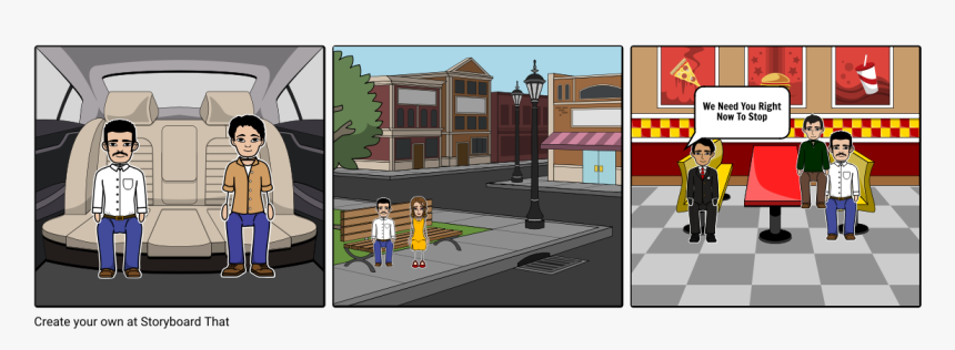 While The Auto Waits Comics, HD Png Download