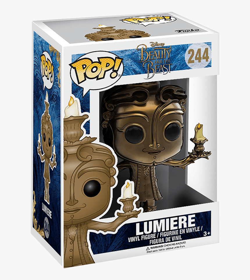 Funko Pop Beauty And The Beast Lumiere, HD Png Download