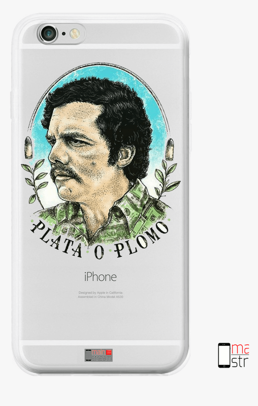 Plata O Pomo - Pablo Escobar Dessin, HD Png Download