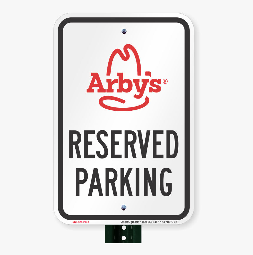 Transparent Arbys Logo Png - Parking Sign, Png Download
