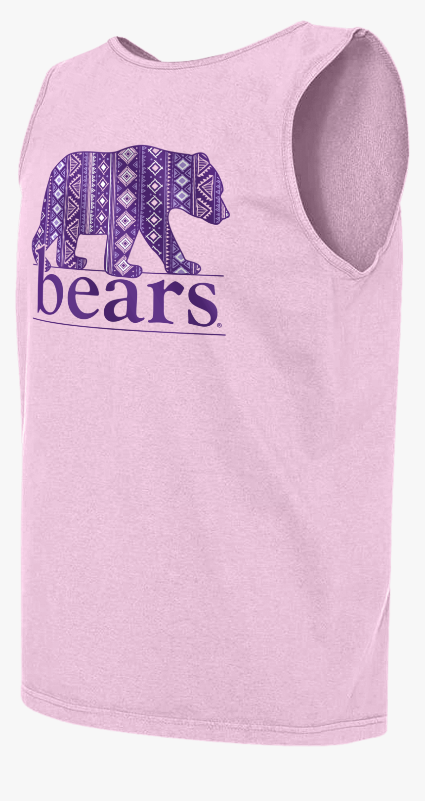 Silhouette Bear Comfort Tank - Active Tank, HD Png Download
