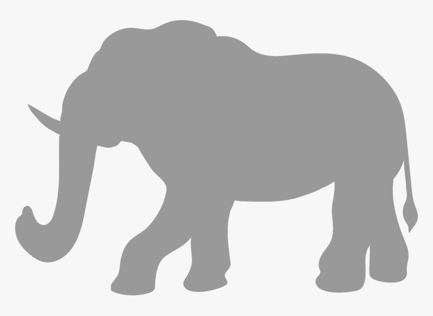 Animal Safari Elephant Svg Cut File - Black Rhinoceros, HD Png Download