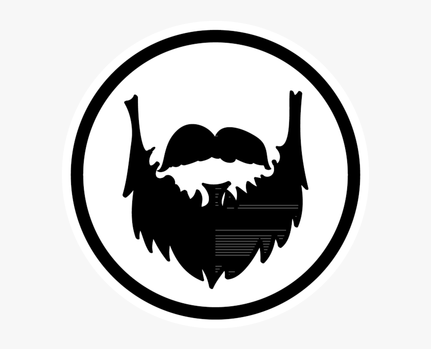 Beard Logo Png - Beard Oil Logo Png, Transparent Png