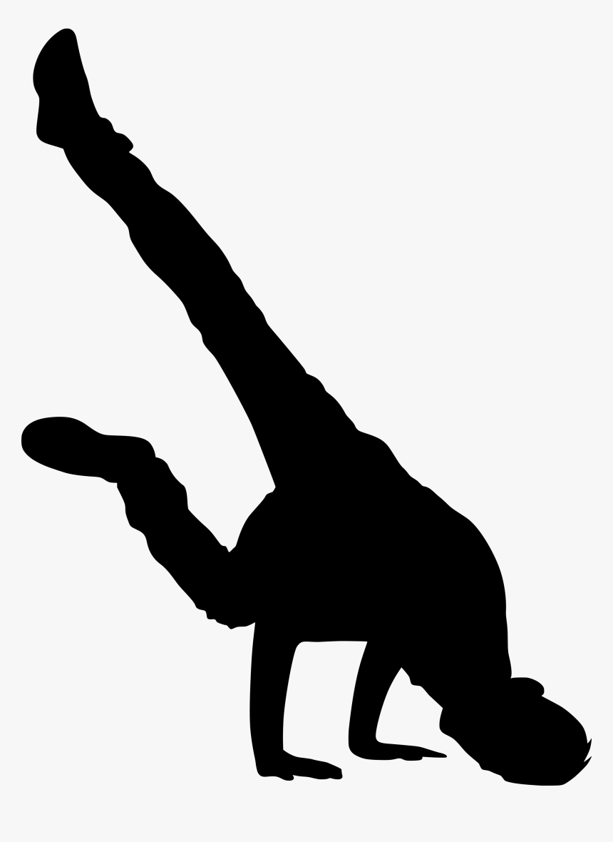 Transparent Background Break Dancer Silhouette, HD Png Download