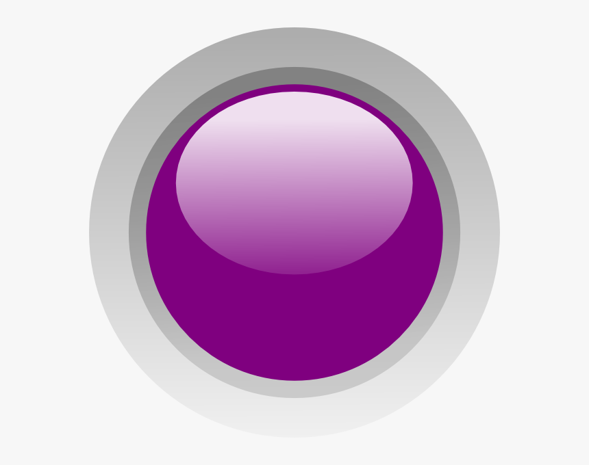Led Clip Art At - Led Circle Purple, HD Png Download