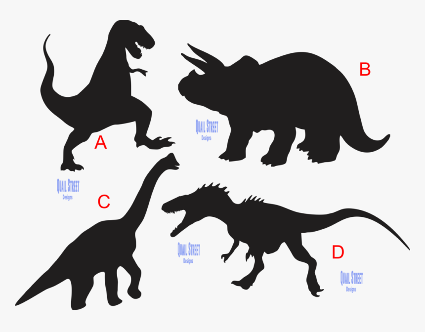 Dinosaurs Vinyl Decal - Valentines Day Dino Png, Transparent Png