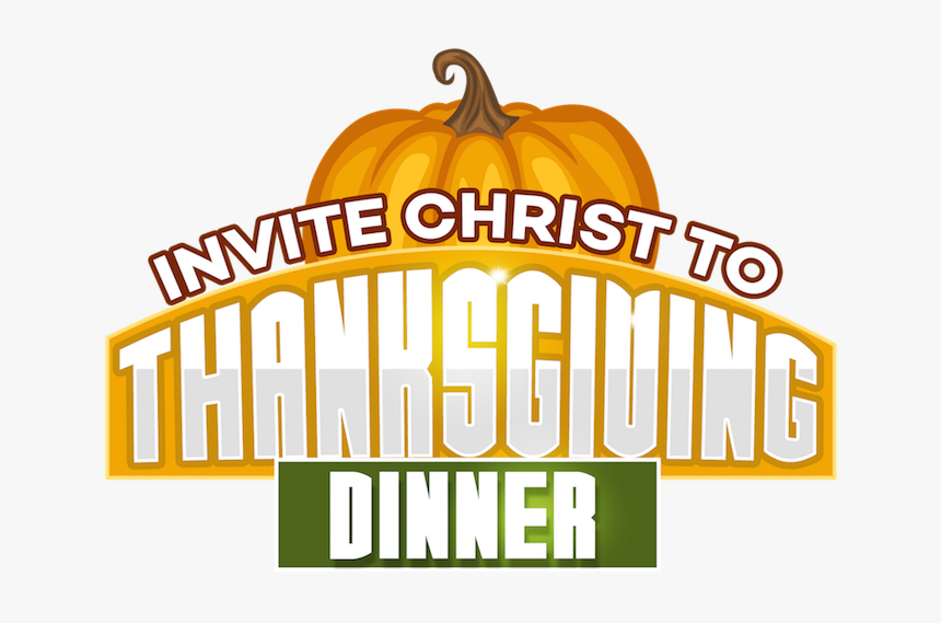 Invite Christ To Thanksgiving Dinner 14 Kid Crafts - Pumpkin, HD Png Download