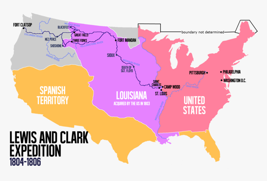 Lewis And Clark Expedition, HD Png Download