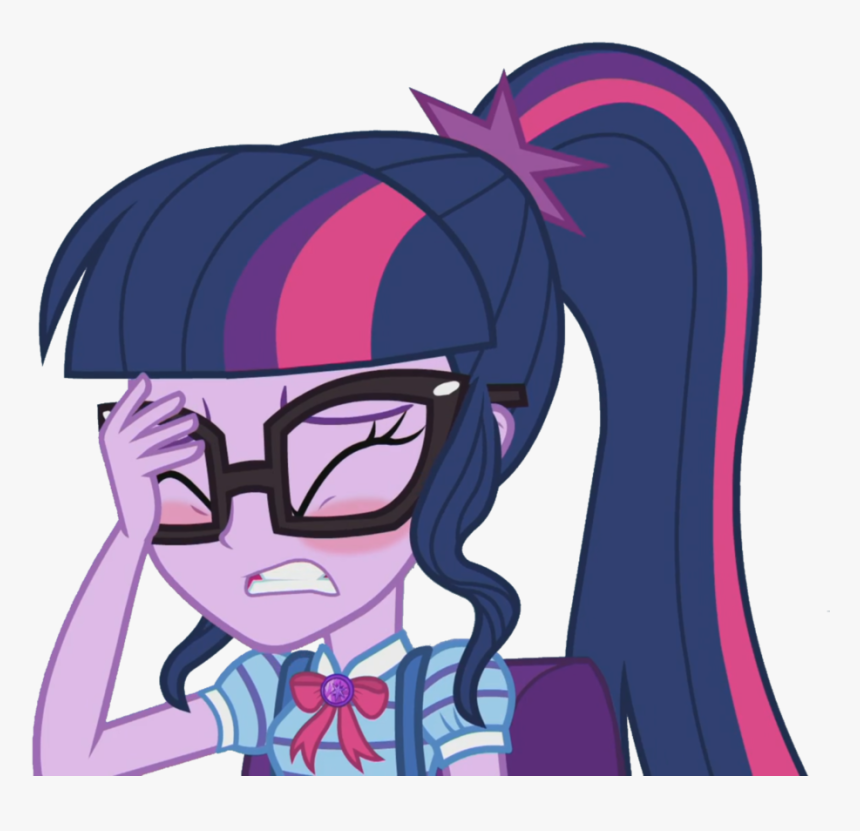 Mlp Equestria Girls Series Sci Twi Face Palm By Thebarsection Mlp Equestria Girls Sci Twi Hd Png Download Transparent Png Image Pngitem