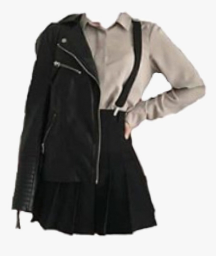 #png #suspenders #leather #jacket #leatherjacket #white, Transparent Png