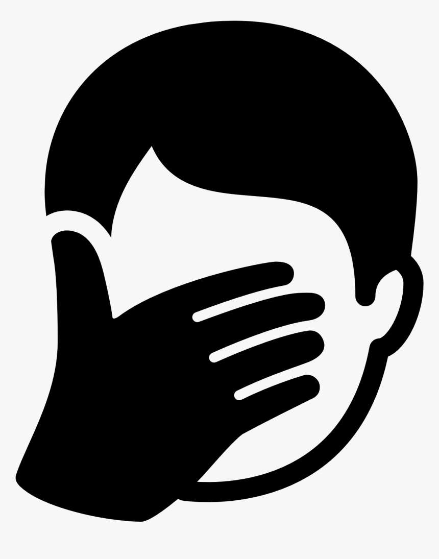 Facepalming Icon Png, Transparent Png