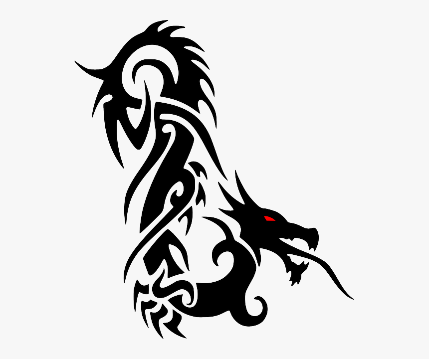 Tattoo Clip Art Image Vector Graphics - Tribal Tattoo, HD Png Download