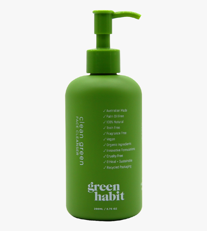 Clean Green Face Cleanser, HD Png Download