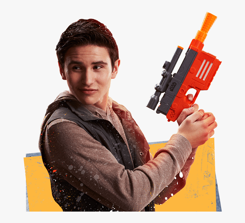 Starwars Landing Page Hero - Nerf Star Wars Gun, HD Png Download
