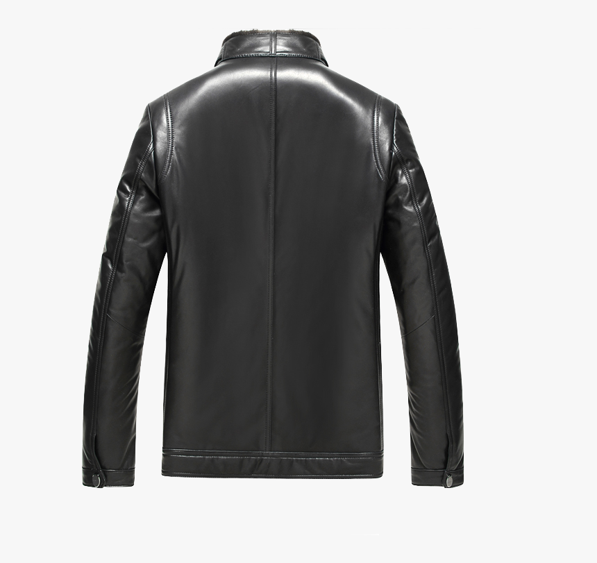 Fur Lined Leather Jacket Png Transparent Image - Jacket, Png Download