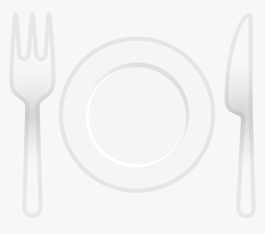 Plate Emoji Png - Prato E Talheres Png, Transparent Png