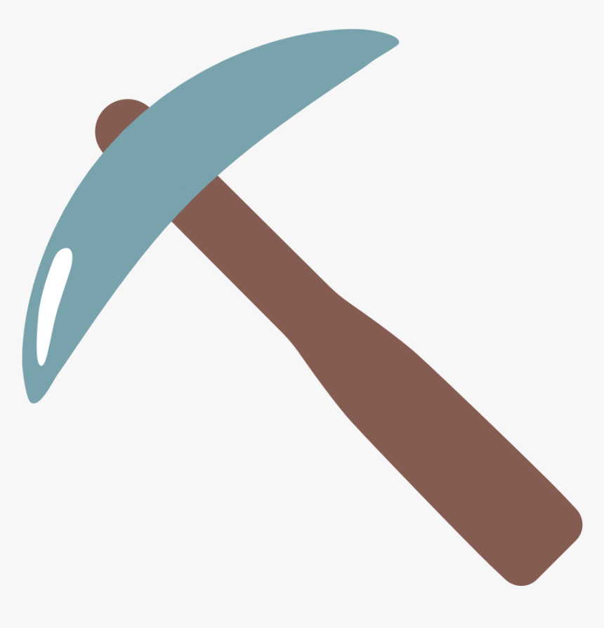 Transparent Knife Emoji Png - Emoji Pickaxe Png, Png Download