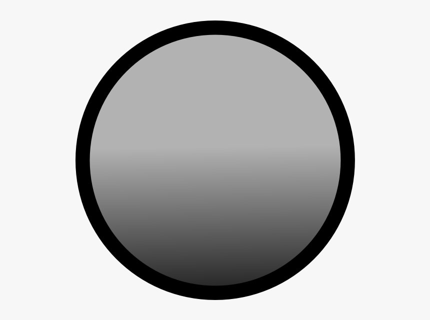 Grey Button Svg Clip Arts - Grey Ball Png, Transparent Png