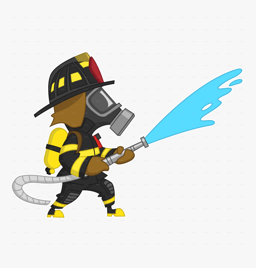 Firefighter By Gatts - Firefighter Png, Transparent Png