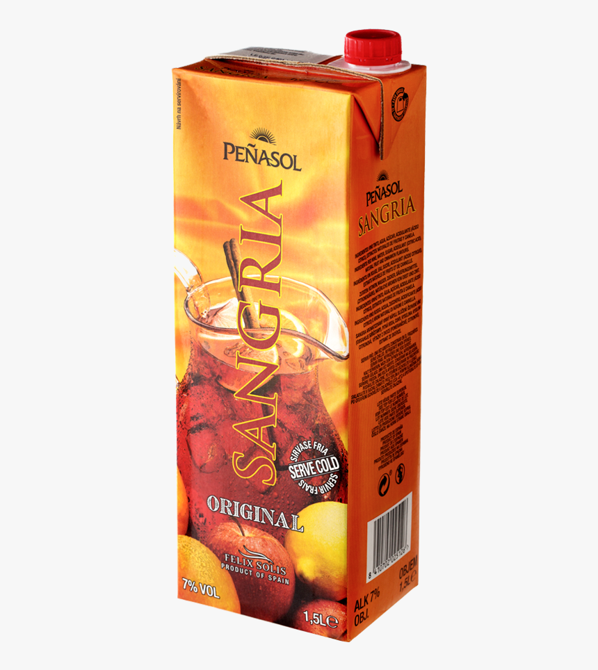 Sangría Peñasol Slim 1,5 Litres - Penasol Sangria 1 5, HD Png Download