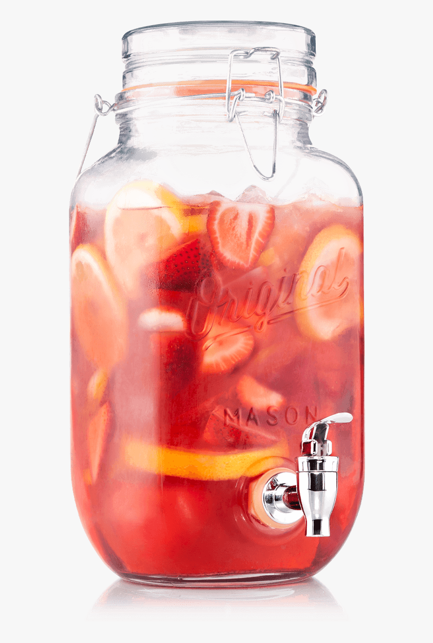 Aronia Sangria - Glass Bottle, HD Png Download