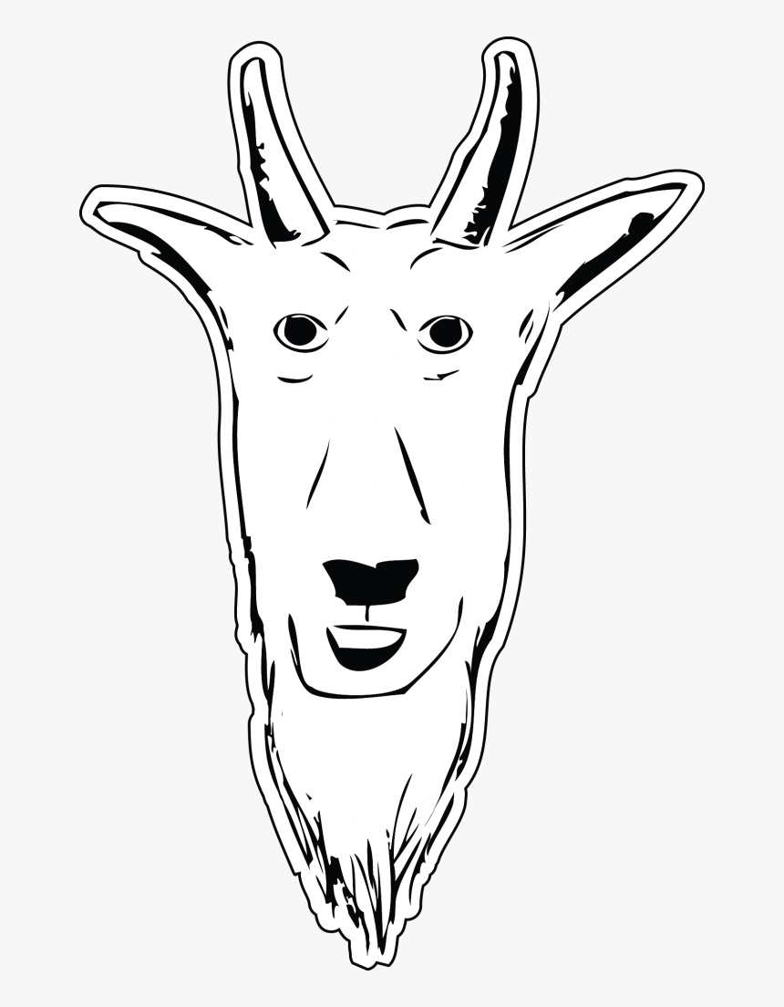 Goat-head - Illustration - Illustration, HD Png Download