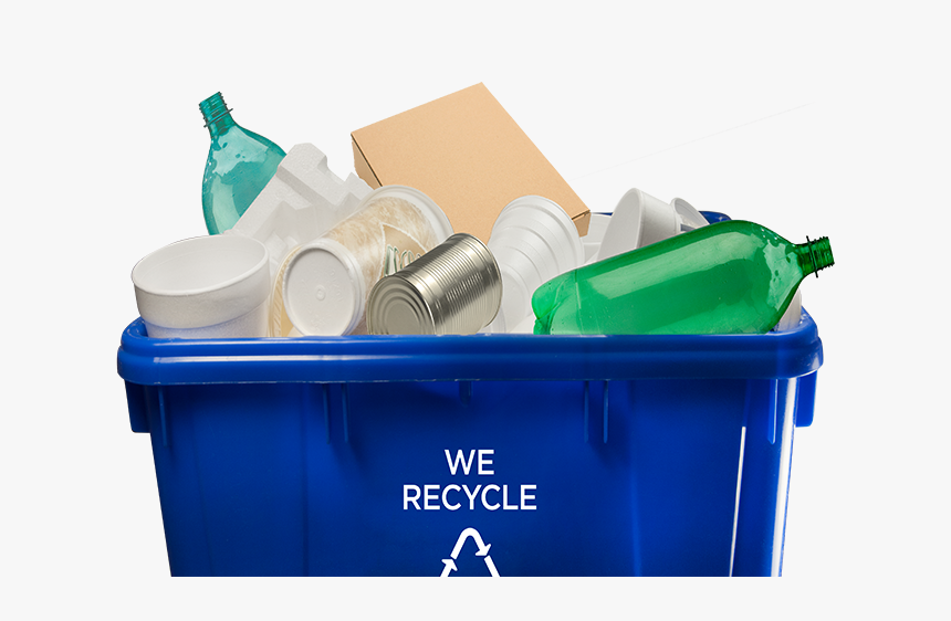 Blue Bin - Box, HD Png Download