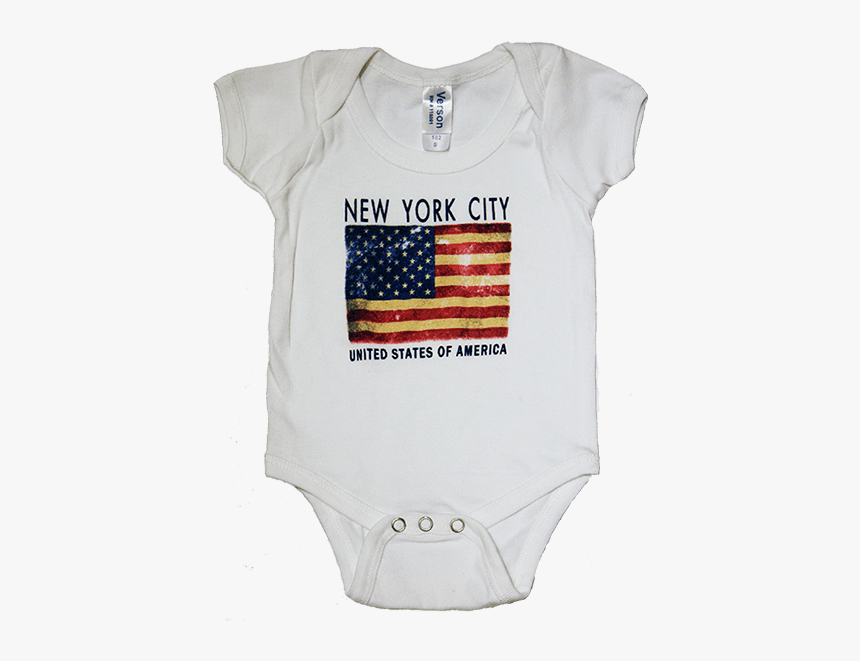 American Flag Baby Onesie - Flag Of The United States, HD Png Download