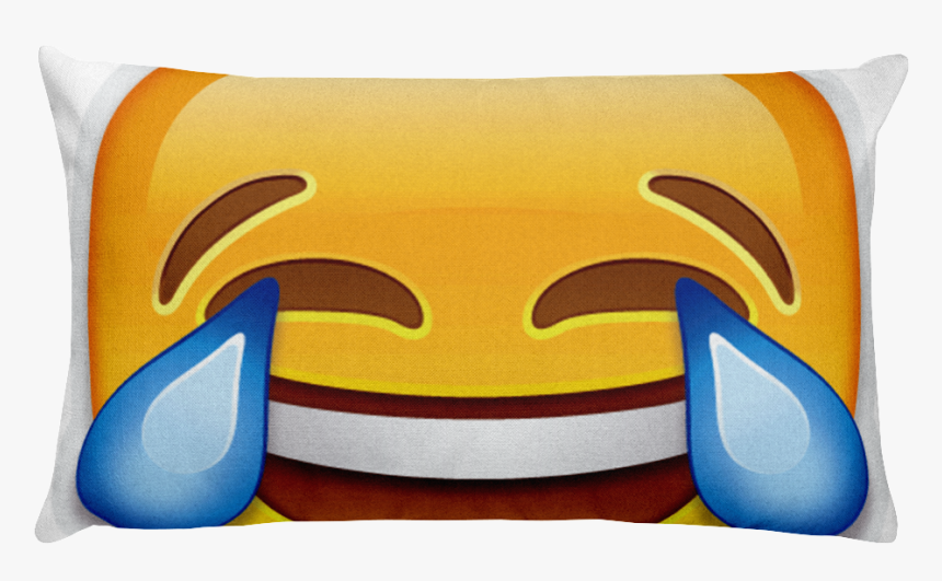 Emoji Bed Pillow - Laughing Emoji Pngs, Transparent Png