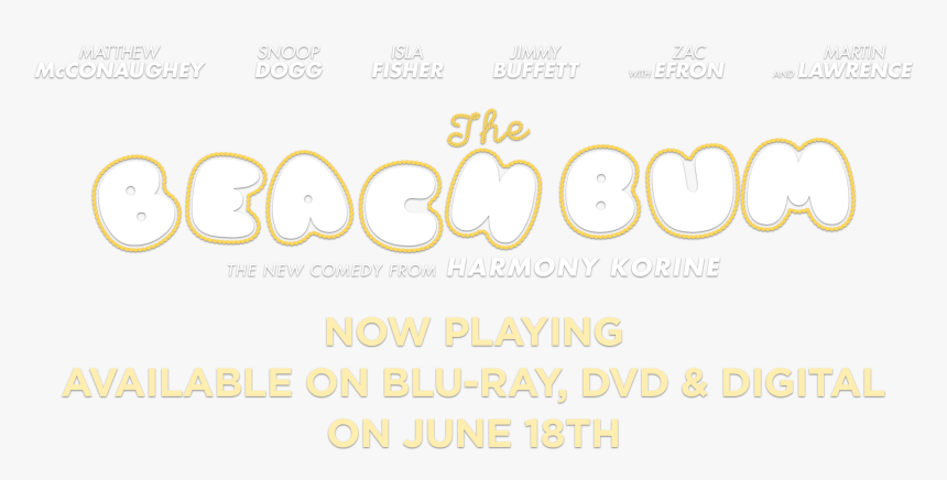 The Beach Bum - Graphic Design, HD Png Download