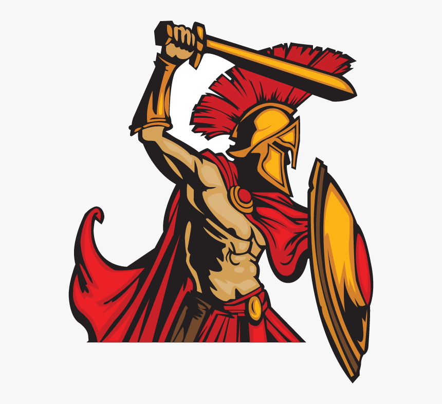 Roman Warriors Clipart Egyptian Soldier - Warrior Clipart, HD Png Download