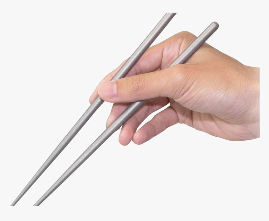 Hand Chopsticks Png, Transparent Png