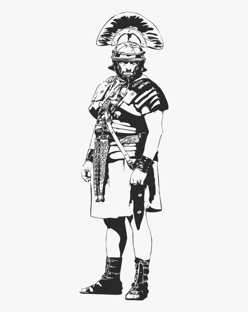 The Roman Centurion Soldier Armor - Centurion Png, Transparent Png