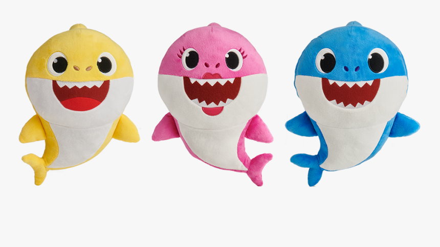 Baby Shark Stuffed Animal - Baby Shark Plush, HD Png Download