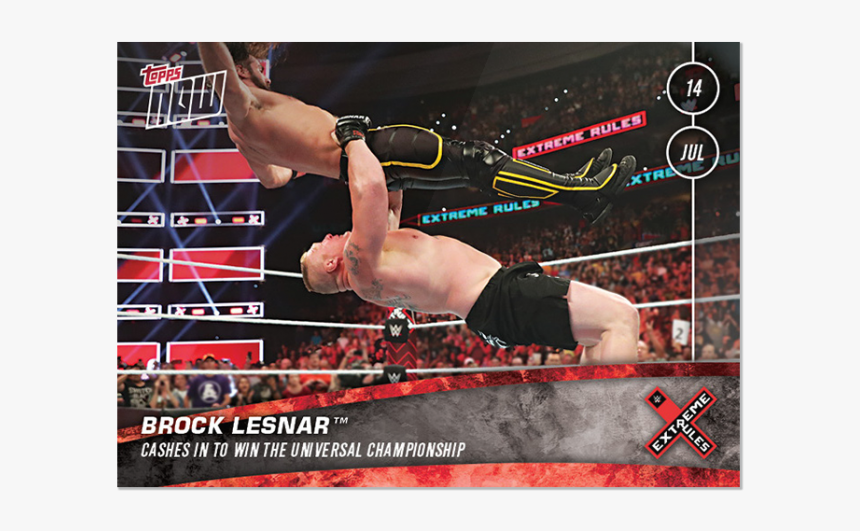 Brock Lesnar Cashes In To Win The Universal Championship - Magento Placeholder, HD Png Download