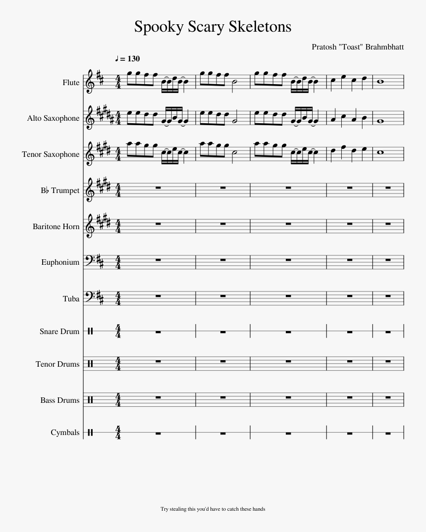 Hey Look Ma I Made It Sheet Music, HD Png Download