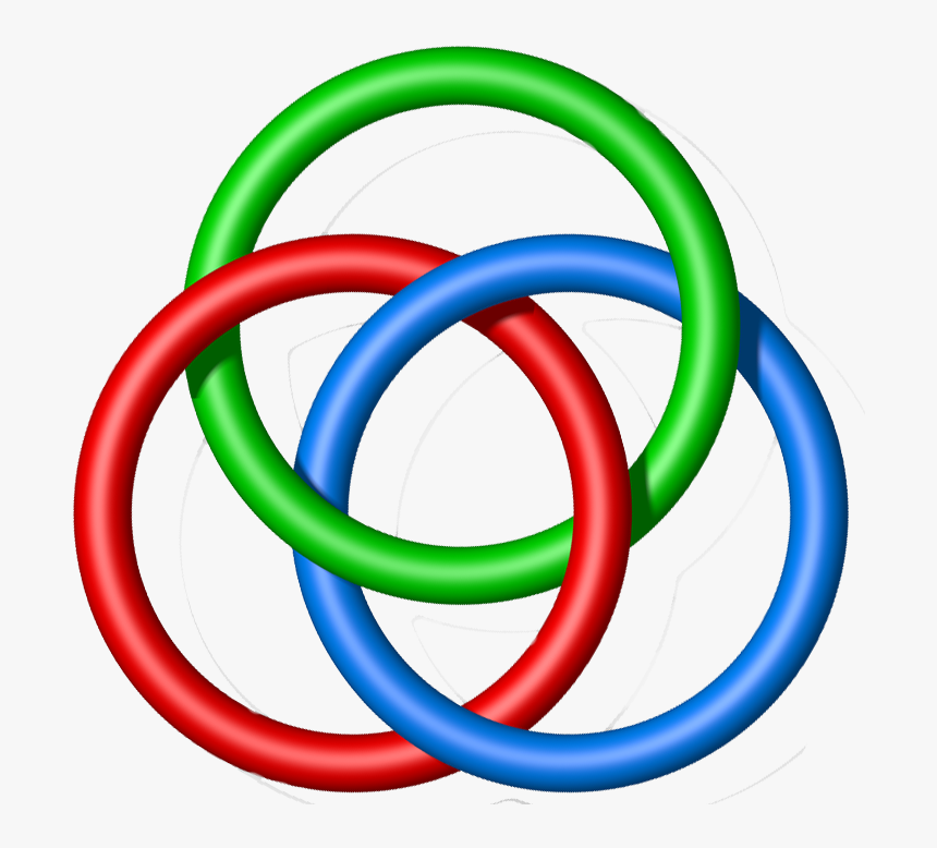 Circle Clipart , Png Download - Borromean Rings, Transparent Png