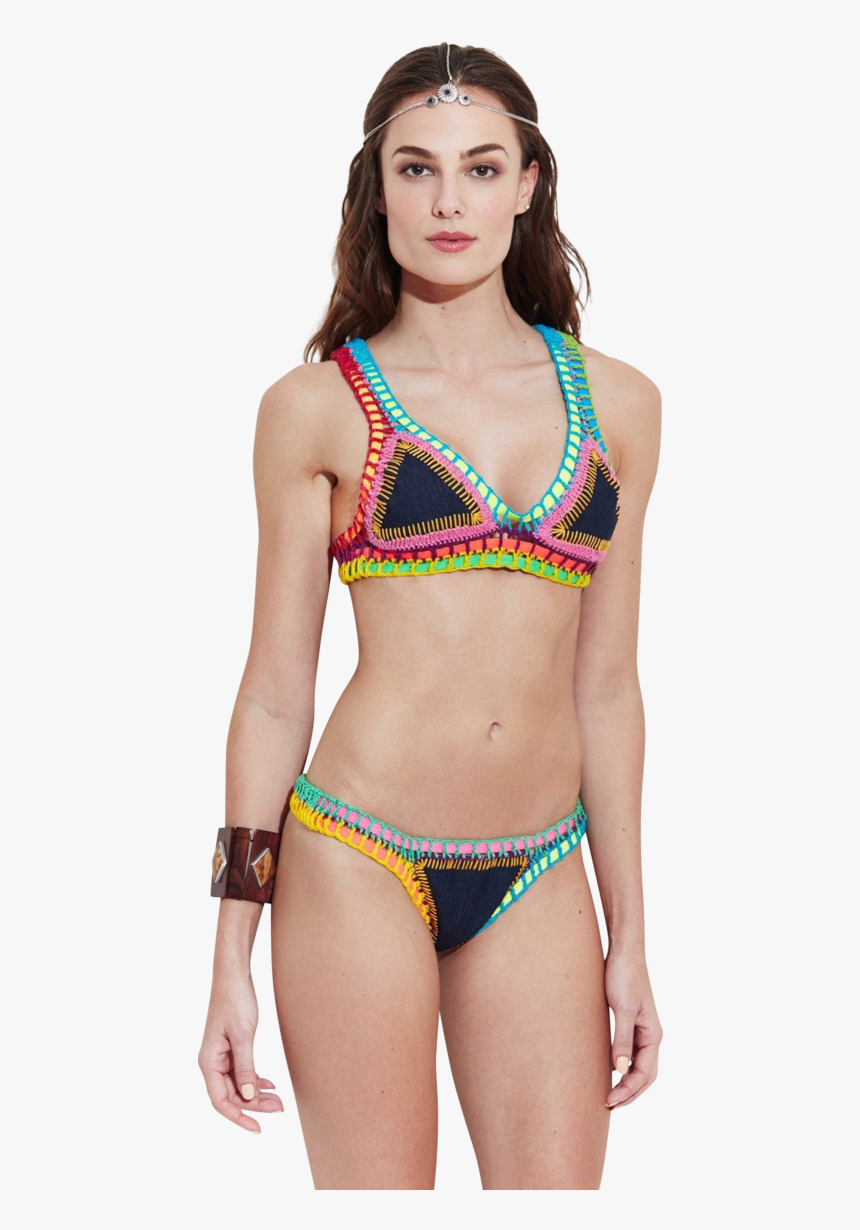 Sol Bikini Pink Nomadic Solange Ferrarini Crochet, HD Png Download