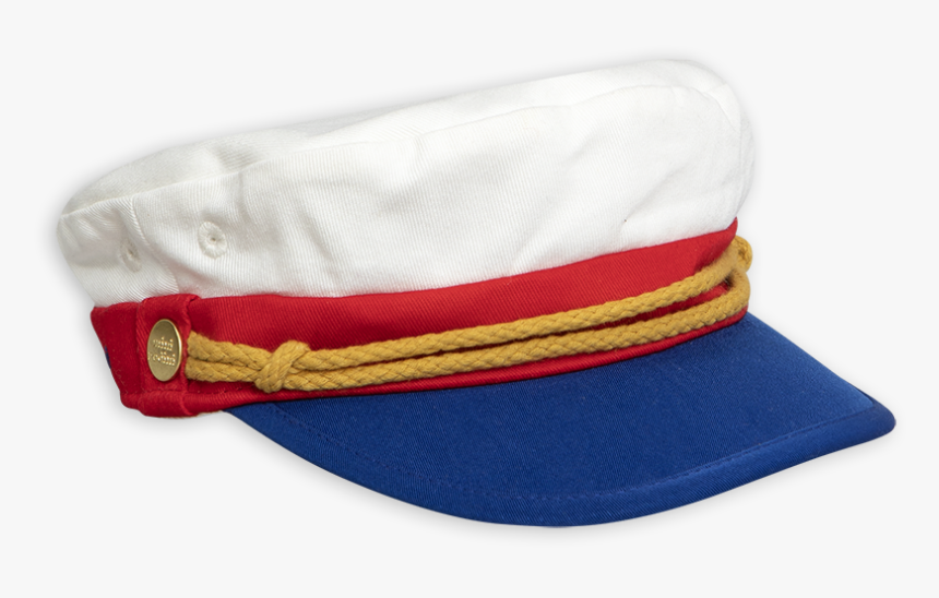 Hd Skepparkeps Vit Free - Mini Rodini Sailor Cap, HD Png Download