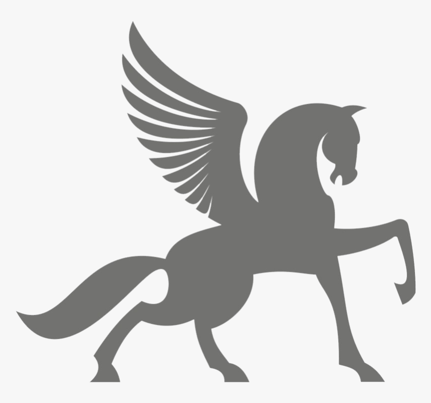 Pegasus Png Free Download - Heraldic Animals, Transparent Png