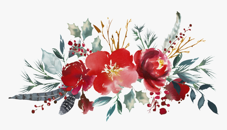 Clip Art Bohemian Flowers - Floral Mug Design Background, HD Png Download