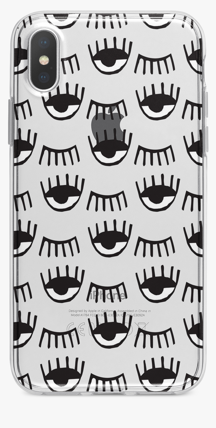 Evil Eye Pattern Tpu Case Cover For Iphone And Galaxy - Mobile Phone Case, HD Png Download