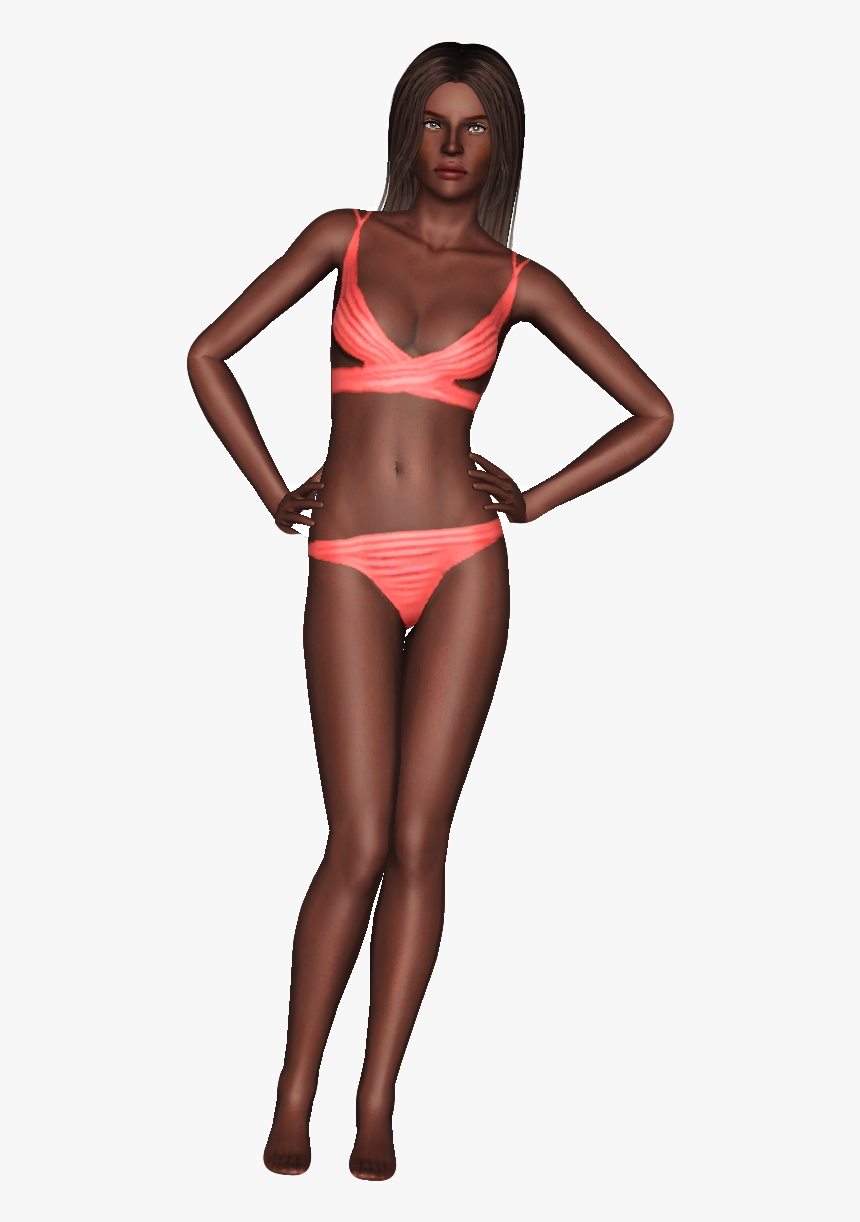 Swimwear Full Body Shot, HD Png Download